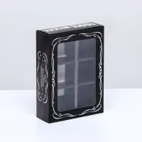 Коробка для 6 конфет, &laquo;Настоящий мужчина&raquo; 13.7&times;9.8&times;3.8 см