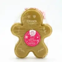 URAL LAB, мочалка для тела в форме рождественского пряника