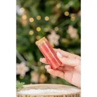 Новогодние свечи в колбе, набор 2 шт., аромат мята и ваниль, 3&times;3&times;8 см