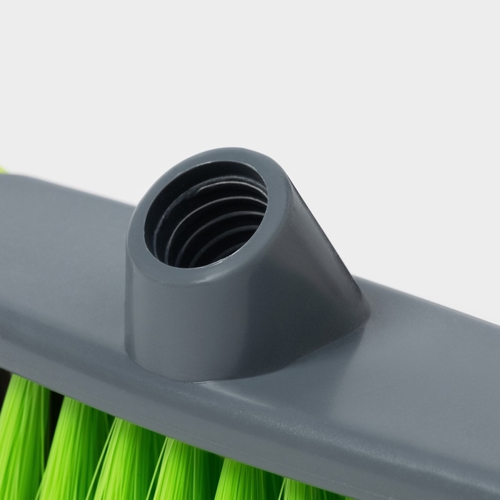 Щётка для пола Доляна, комплектующее, 27&times;6 см, зелёная