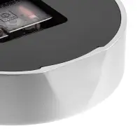 Часы настольные Bronco XXS Sparky, серебристые