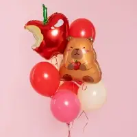 Воздушный шар фольгированный 22" &laquo;Капибара&raquo;, фигура