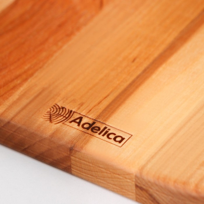 Набор разделочных досок на подставке 2 шт: 38&times;18, 28&times;18 см, пропитаны минеральным маслом, берёза