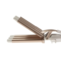 Плойка для волос Luazon LW-06, керамическая, 65 Вт, d=9 mm, 210 &deg;C, белая