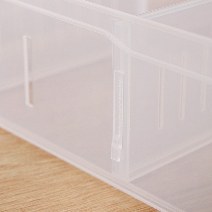 Контейнер для хранения без крышки ROLLY, 2,65 л, 15&times;26,6&times;8,7 см, прозрачный