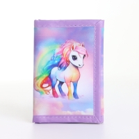 Кошелёк детский на липучке &laquo;Выбражулька&raquo;, цвет разноцветный