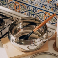 Кастрюля из нержавеющей стали SL Home &laquo;Олла&raquo;, 5,2 л, d=24 см, h=11,5 см, с крышкой, капсульное дно, индукция