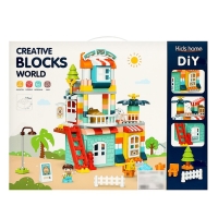 Конструктор &laquo;Загородный домик&raquo;, 2 варианта сборки, 176 деталей