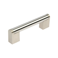 Ручка-скоба CAPPIO RSC013, м/о 96 мм, d=14 мм, цвет сатиновый никель