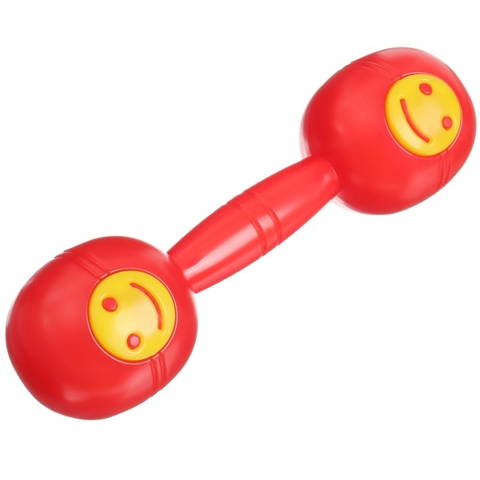 Погремушка &laquo;Перкуссия&raquo;, шейкер, цвет желтый/красный, Крошка Я