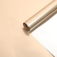 Пленка для цветов,"Металлик", 0,58 х 10м &plusmn;1 см, золотой