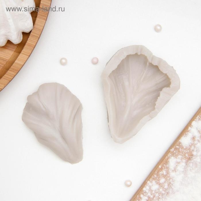 Молд &laquo;Листопад&raquo;, силикон, 7,2&times;5,4 см, цвет МИКС