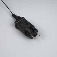 Гирлянда &laquo;Бахрома&raquo; 3 &times; 0.6 м, IP44, УМС, тёмная нить, 100 LED, свечение белое, мерцание, 24 В