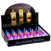 Свеча светодиодная &laquo;Пламя&raquo; малая, цвета МИКС