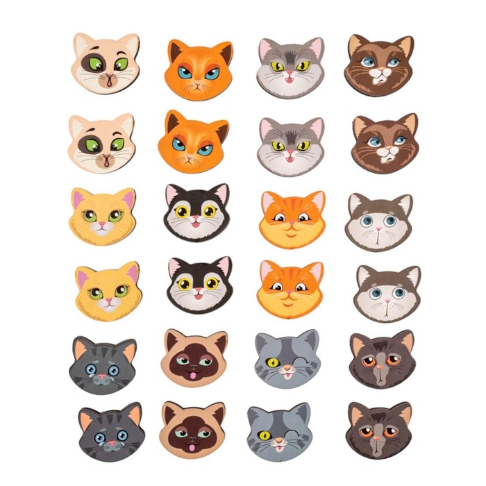 Игра настольная мемо &laquo;Коты&raquo; Far far land wood (24 фишки в коробке)