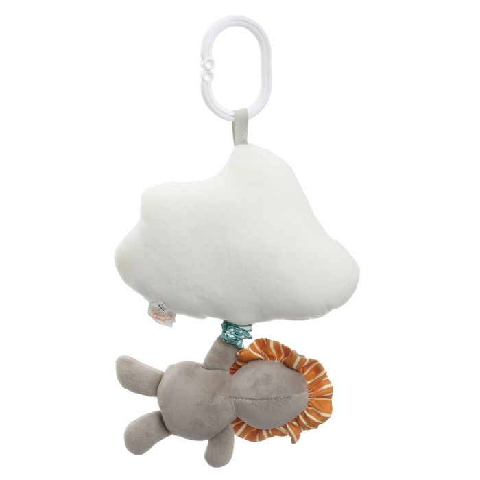 Подвеска музыкальная &laquo;Львенок Леон&raquo;, с пищалкой, на кроватку, коляску, Крошка Я