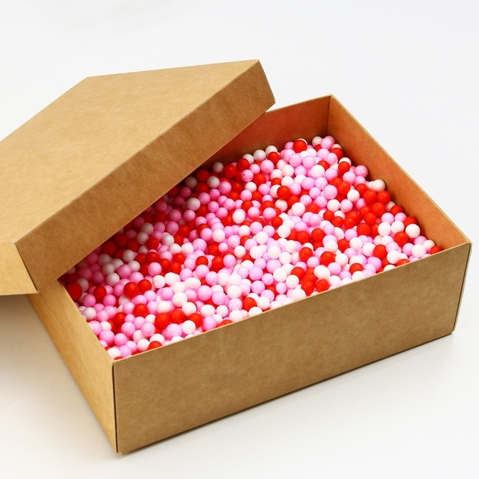 Наполнитель для шаров и подарков, упаковка, &laquo;Фруктовый микс&raquo; , 15 х 26 см