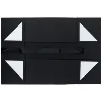 Коробка складная Rusetti, L, черная