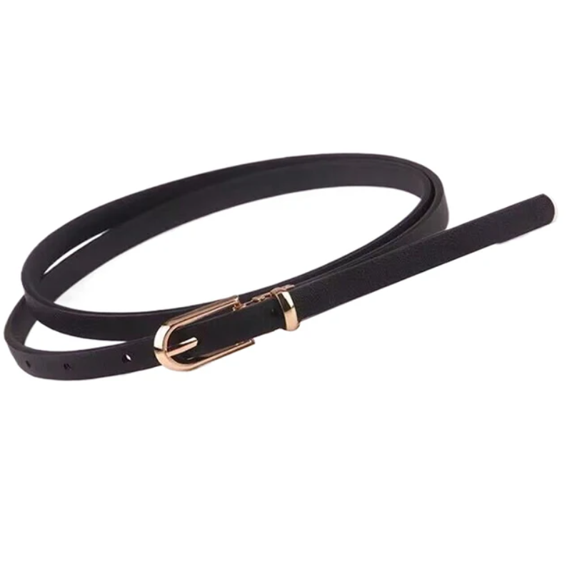 Ремень тонкий на пояс для платья 108 см модерация