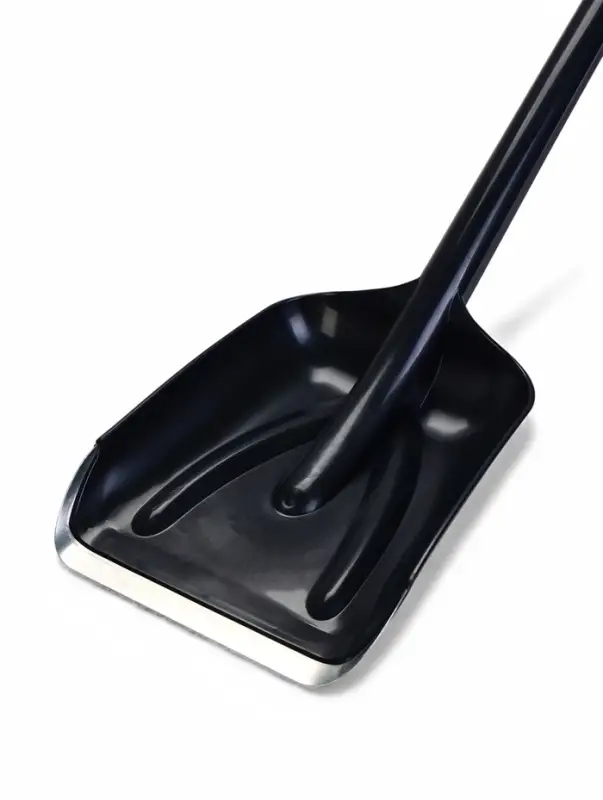 Лопата автомобильная пластиковая с черенком 210*700мм