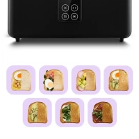 Тостер для хлеба с поддоном для крошек КТ-6875 - 780-930 Вт