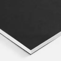 Блокнот Salvador в клетку, черный ver.2