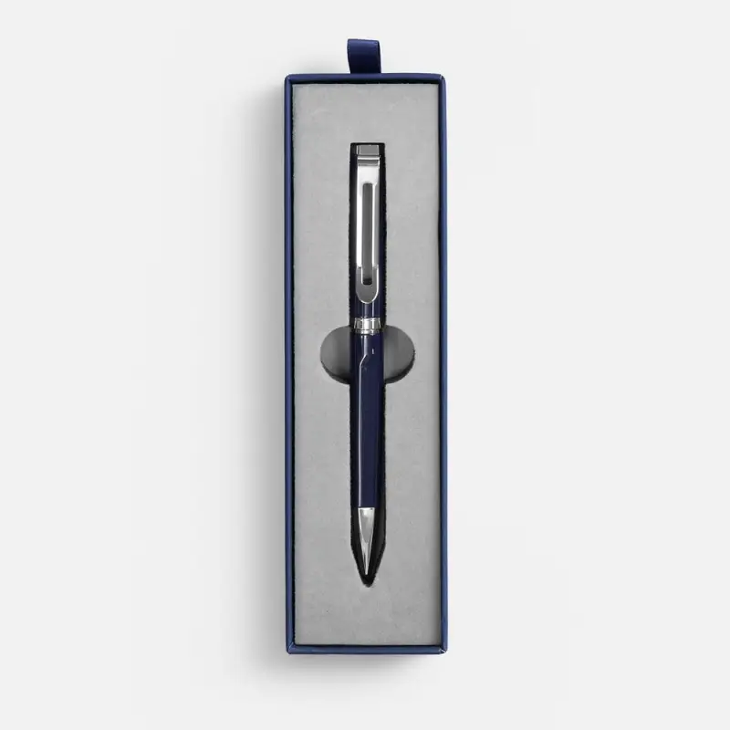 Ручка шариковая Phase, ver.2 в футляре, синяя