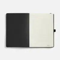 Ежедневник Peel Flex, недатированный, черный