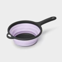 Дуршлаг складной Доляна &laquo;Волна&raquo;, d=20 см, цвет сиреневый