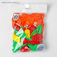 Воздушные шары латексные 12" &laquo;1 сентября&raquo;, миксы, 50 шт.