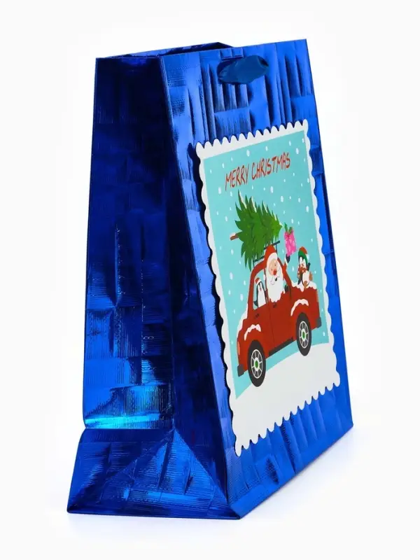 Набор подарочных пакетов &laquo;Новый год&raquo;, 2 шт,  25,4 &times; 30,5 &times; 12,7 см