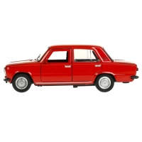 Машинка металлическая &laquo;ВАЗ-2101&raquo;, ретро - модель &laquo;Копейка&raquo;, открываются двери, багажник, инерция, 12 см, красный