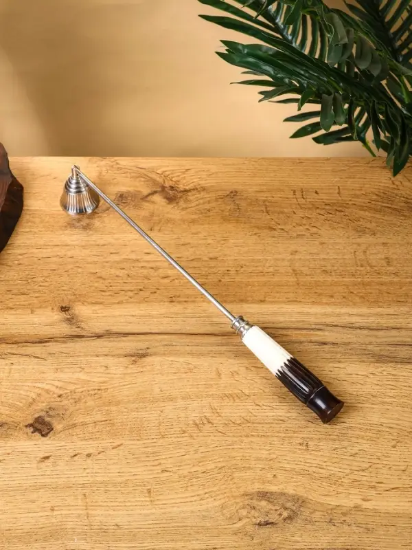 Гаситель для свечей с ручкой "Тихий вечер" латунь 36 см