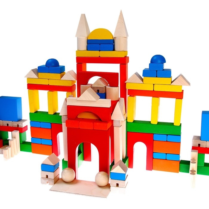 Конструктор &laquo;Развитие&raquo;, 163 детали, без схемы для сборки