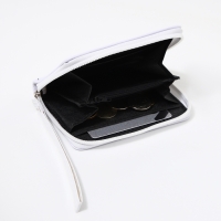 Кошелёк детский на молнии &laquo;Выбражулька&raquo;, цвет белый