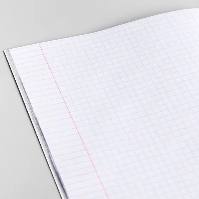 Тетрадь в клетку 48 листов, картонная обложка, &laquo;Минни Маус&raquo;