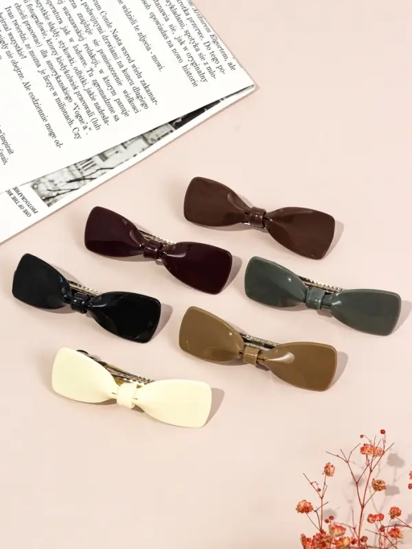 Заколка - автомат для волос &laquo;Велия&raquo; классик, 8.5 см, МИКС