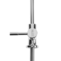 Кран для всех видов бытовых фильтров ZEIN К-04, 1/4", латунь, хром