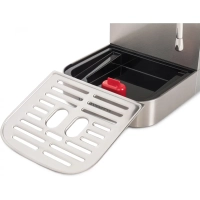 Кофеварка рожковая HEM-9990 серебристый