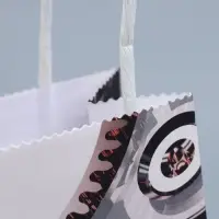 Пакет подарочный крафтовый, упаковка, Present, 15 х 10 х 6 см