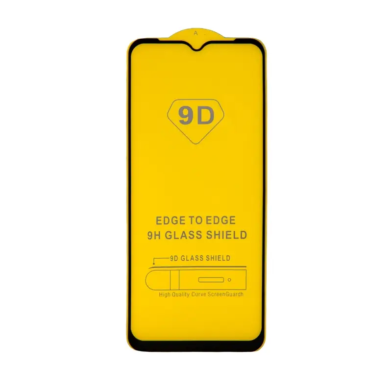 Защитное стекло Samsung A14 с рамкой 9H Full Glue без упаковки (25 шт./уп.)