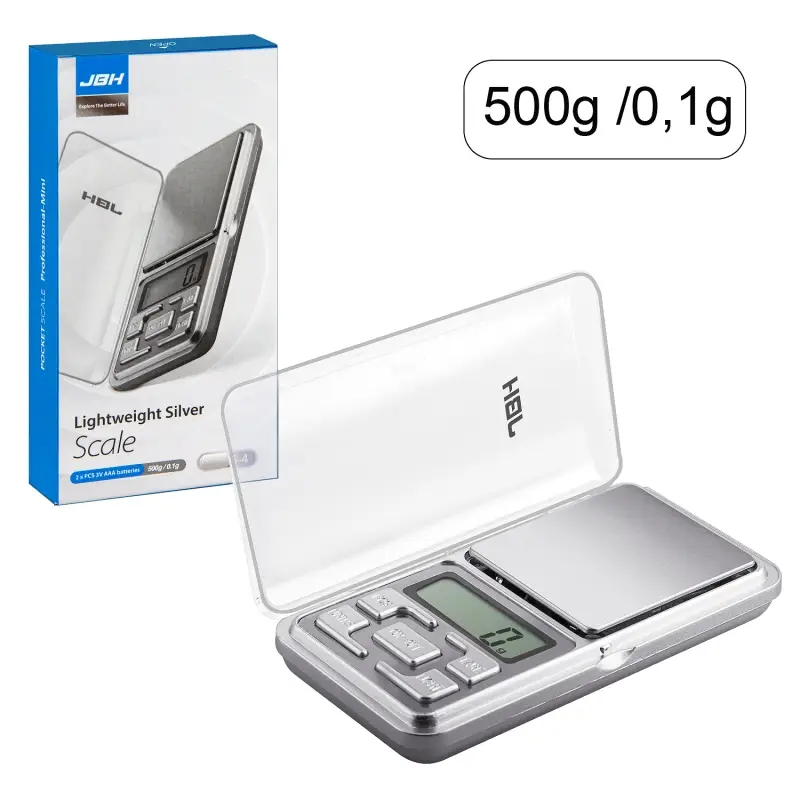 Электронные весы S-4 JBH 500g/0.1g (100 шт./кор)