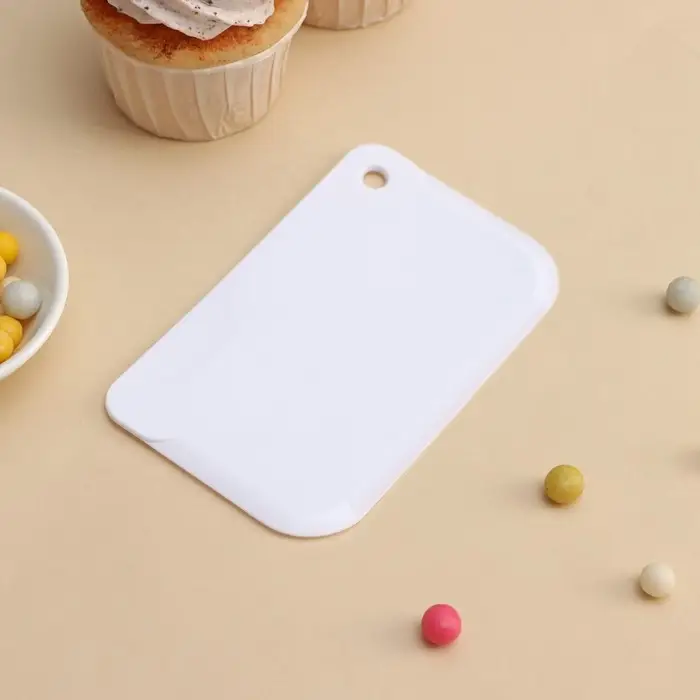 Шпатель кондитерский Доляна, 13&times;8 см, белый