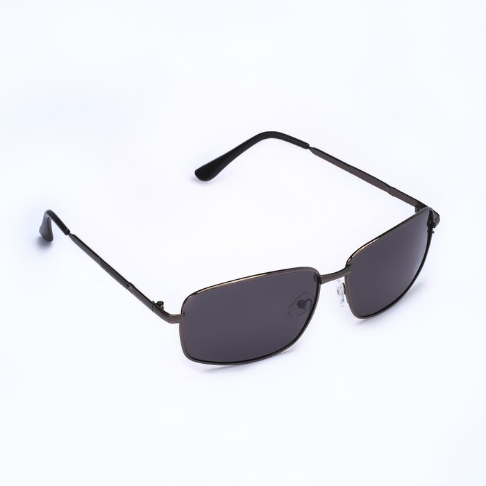 Очки солнцезащитные OneSun, поляризационные, UV 400, 14.5&times;13&times;5 см, линза 4&times;5.5 см, чёрные