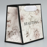 Пакет подарочный ламинированный квадратный, упаковка, &laquo;Красота внутри&raquo;, 14 х 14 х 9 см