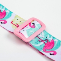 Держатель для соски - пустышки &laquo;Фламинго&raquo;, на ленте