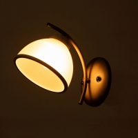 Спот "Джина" 1хЕ27 40Вт черно-бежевый 22х15х16 см