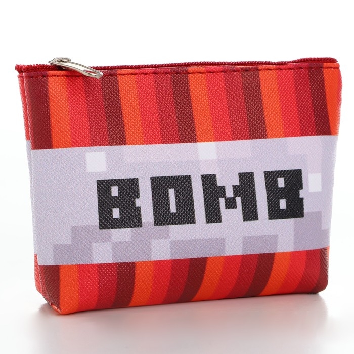 Кошелёк детский для мальчика &laquo;Пиксельный мир&raquo;, МИКС