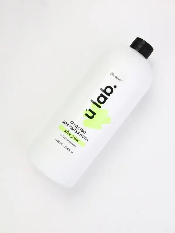 Средство для мытья пола, аромат мякоть алоэ, 1000 мл, ULAB