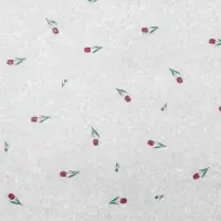 Бумага упаковочная тишью, &laquo;Цветы&raquo;, белый, 50 см &times; 70 см 17 грамм